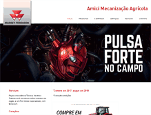 Tablet Screenshot of amici.com.br